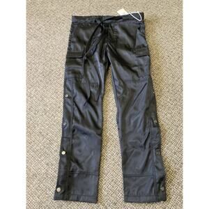 Mnml Men’s Black SNAP ZIPPER II CARGO PANTS Size 33 New With Tags